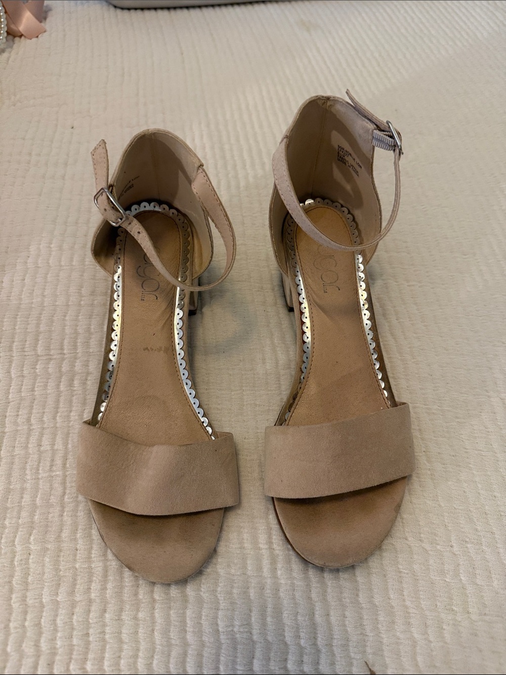 Women’s Ankle-Strap Sandals in Tan